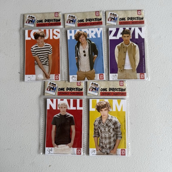 One‎ Direction Jumbo Magnet 4 X 3